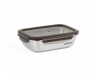 boite inox alimentaire rectangulaire
